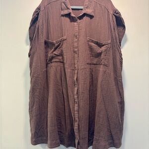 ASOS Brown Midi Dress